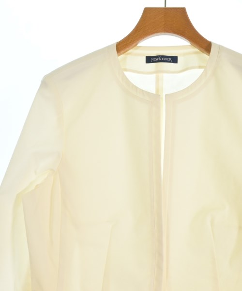 NEWYORKER（ニューヨーカー）ノーカラージャケット 白 サイズ:13AR(M位) レディース/2200664122058