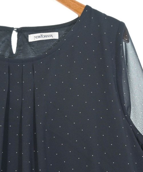 NEWYORKER（ニューヨーカー）ブラウス 紺 サイズ:M レディース/2200666726025