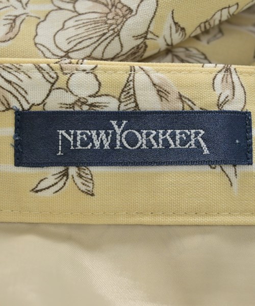 NEWYORKER（ニューヨーカー）ロング・マキシ丈スカート 黄 サイズ:-(L位) レディース/2200721412108