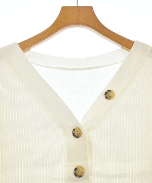 L'AVENTURE martinique（ラヴァンチュールマルティニーク）カーディガン 白 サイズ:-(XS位) レディース/2200622253053