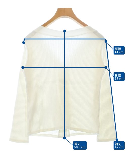 L'AVENTURE martinique（ラヴァンチュールマルティニーク）カーディガン 白 サイズ:-(XS位) レディース/2200622253053