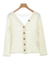 L'AVENTURE martinique（ラヴァンチュールマルティニーク）カーディガン 白 サイズ:-(XS位) レディース/2200622253053