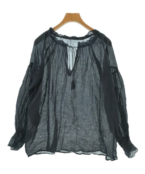 L'AVENTURE martinique（ラヴァンチュールマルティニーク）ブラウス 紺 サイズ:F レディース/2200677322025