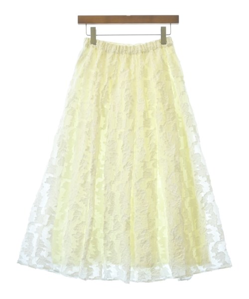 LAUTREAMONT DE CLASSE（ロートレアモンデュクラス）ロング・マキシ丈スカート 白 サイズ:38(M位) レディース/2200634350061