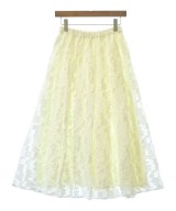 LAUTREAMONT DE CLASSE（ロートレアモンデュクラス）ロング・マキシ丈スカート 白 サイズ:38(M位) レディース/2200634350061