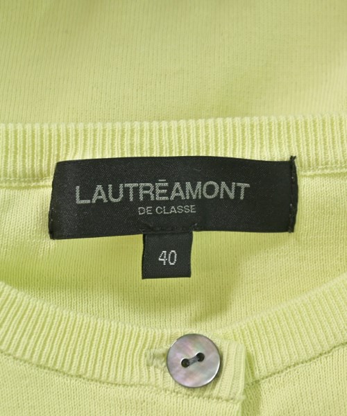 LAUTREAMONT DE CLASSE（ロートレアモンデュクラス）カーディガン 黄 サイズ:40(M位) レディース/2200707641027