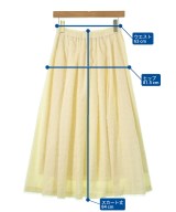 LAUTREAMONT DE CLASSE（ロートレアモンデュクラス）ロング・マキシ丈スカート 白 サイズ:38(M位) レディース/2200687205516