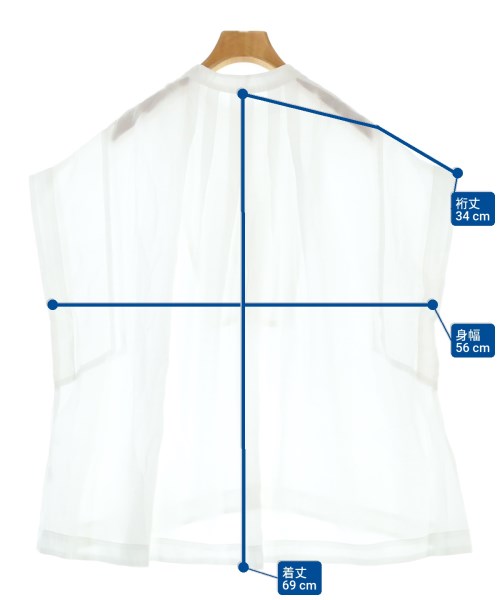 LIVETART（リヴェタート）カジュアルシャツ 白 サイズ:F レディース/2200663221059