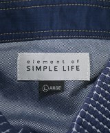 SIMPLE LIFE（シンプルライフ）カジュアルシャツ 紺 サイズ:L メンズ/2200612161054