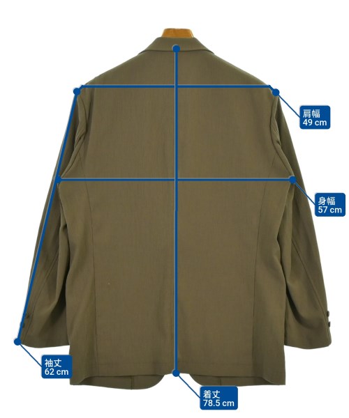 SIMPLE LIFE（シンプルライフ）カジュアルジャケット 茶 サイズ:46(M位) メンズ/2200653038032