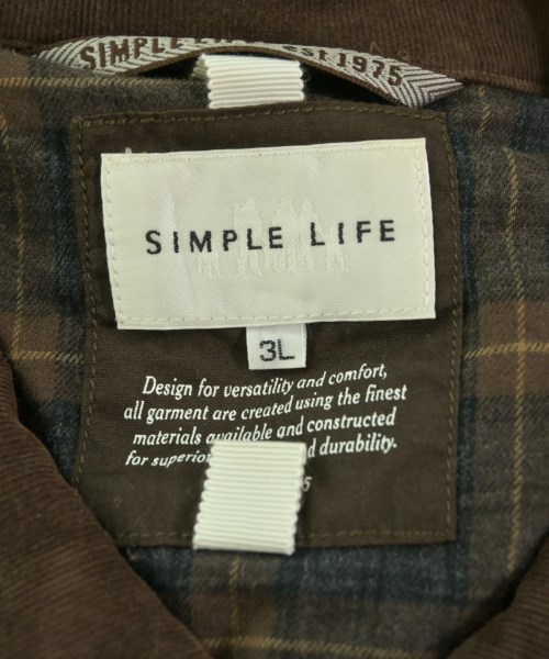 SIMPLE LIFE（シンプルライフ）その他 茶 サイズ:XXL メンズ/2200725290030