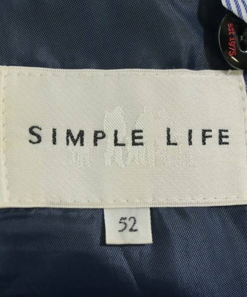 SIMPLE LIFE（シンプルライフ）テーラードジャケット 紺 サイズ:52(XXL位) メンズ/2200725290061