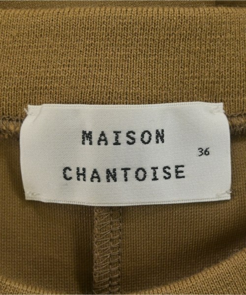 MAISON CHANTOISE（メゾンシャントワーズ）Tシャツ・カットソー 茶 サイズ:36(S位) レディース/2200694523047