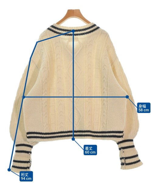 MAISON CHANTOISE（メゾンシャントワーズ）ニット・セーター 白 サイズ:F レディース/2200664329013