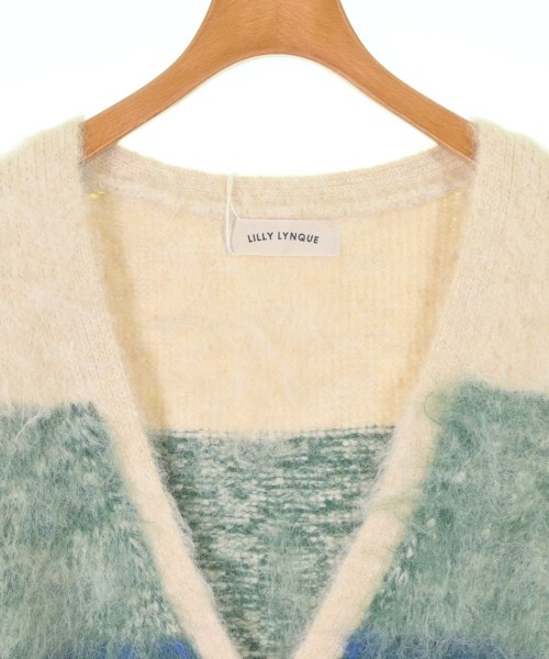 Lilly Lynque（リリーリン）カーディガン 青 サイズ:38(M位) レディース/2200661564035