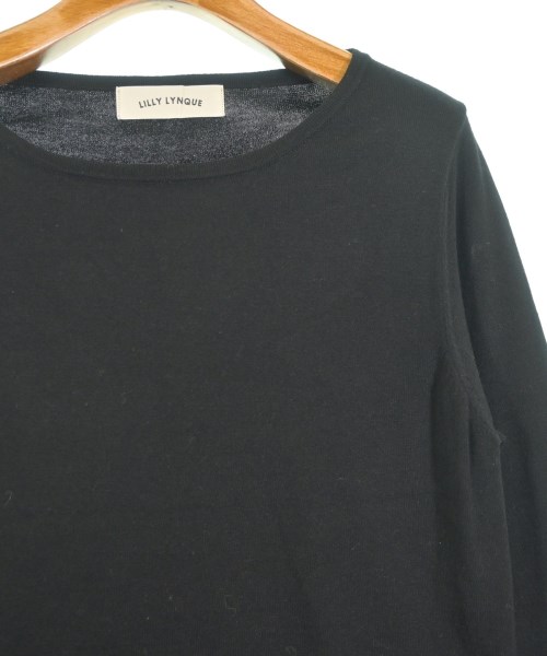 Lilly Lynque（リリーリン）ニット・セーター 黒 サイズ:38(M位) レディース/2200638707014