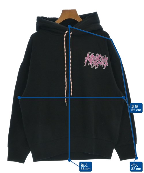 Aries（アリエス）パーカー 黒 サイズ:S レディース/2200644151115