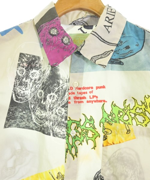 Aries（アリエス）カジュアルシャツ 白 サイズ:L メンズ/2200622259079