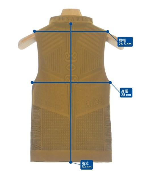 Aries（アリエス）タンクトップ ベージュ サイズ:S/M レディース/2200629913080