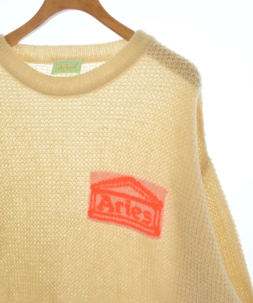 Aries（アリエス）ニット・セーター ベージュ サイズ:L メンズ/2200614224405