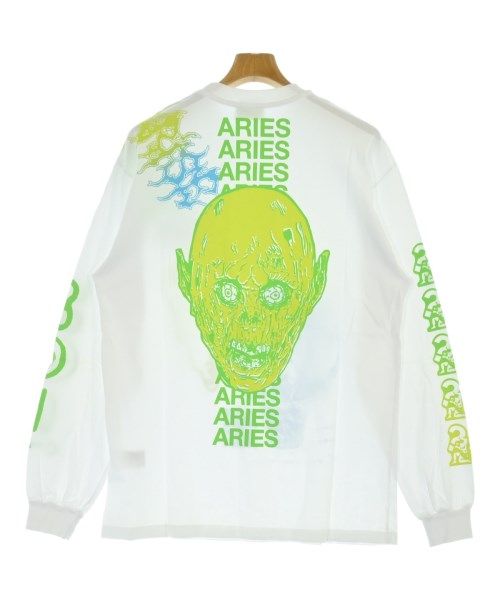 Aries（アリエス）Tシャツ・カットソー 白 サイズ:L メンズ/2200678369081