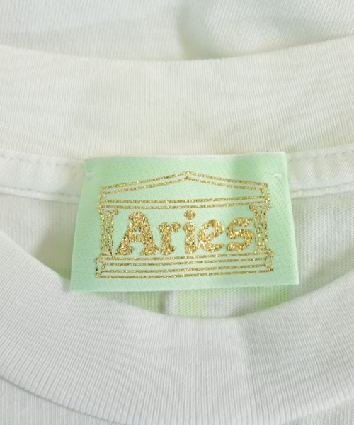 Aries（アリエス）Tシャツ・カットソー 白 サイズ:L メンズ/2200678369081