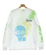 Aries（アリエス）Tシャツ・カットソー 白 サイズ:L メンズ/2200678369081