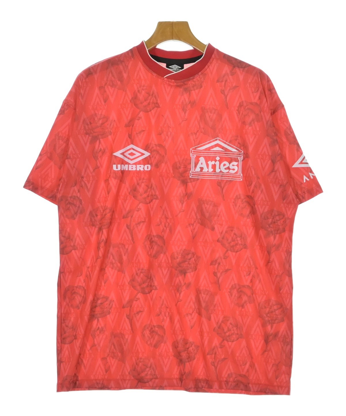 ありえす Tシャツ Aries（アリエス）Tシャツ・カットソー 赤 サイズ:XL メンズ