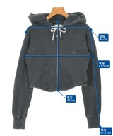 Aries（アリエス）パーカー 黒 サイズ:3(L位) レディース/2200658869068