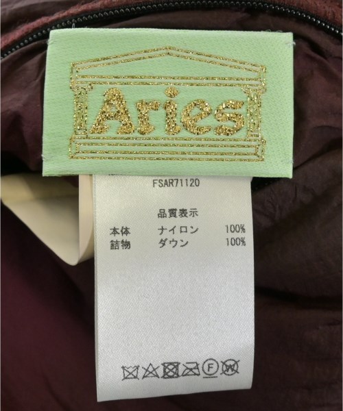 Aries（アリエス）ダウンジャケット/ダウンベスト 赤 サイズ:M メンズ/2200710511010