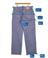 Aries（アリエス）デニムパンツ 紫 サイズ:34(XL位) メンズ/2200662333180