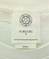 FOROURS（フォーアワーズ）Tシャツ・カットソー 白 サイズ:S メンズ/2200533198108