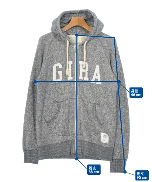 FOROURS（フォーアワーズ）パーカー グレー サイズ:L メンズ/2200670077014