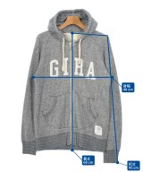 FOROURS（フォーアワーズ）パーカー グレー サイズ:L メンズ/2200670077014