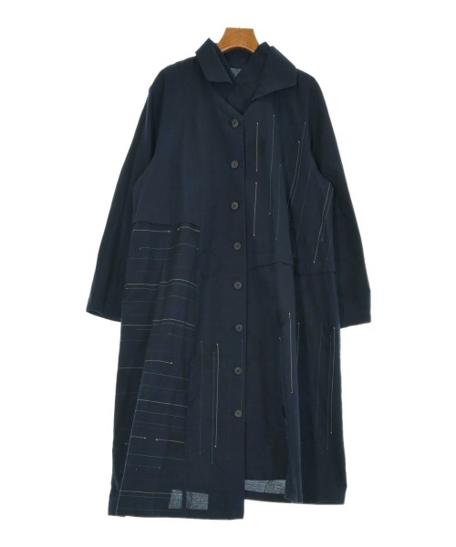 慈雨(ジウ)ワンピース 紺 サイズ:40(M位)/2200652300185