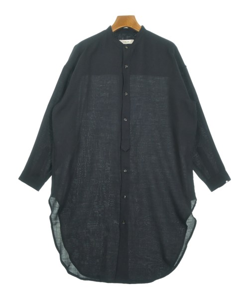 Le Melange(ルメランジェ)カジュアルシャツ 紺 サイズ:F/2200674871205