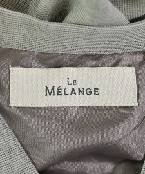 Le Melange（ルメランジェ）ワンピース グレー サイズ:M レディース/2200671960032