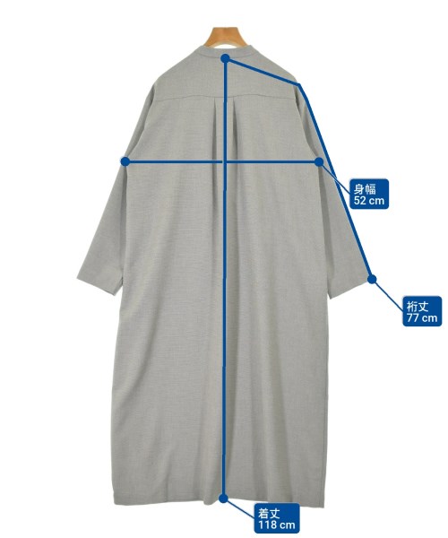 Le Melange（ルメランジェ）ワンピース グレー サイズ:M レディース/2200671960032