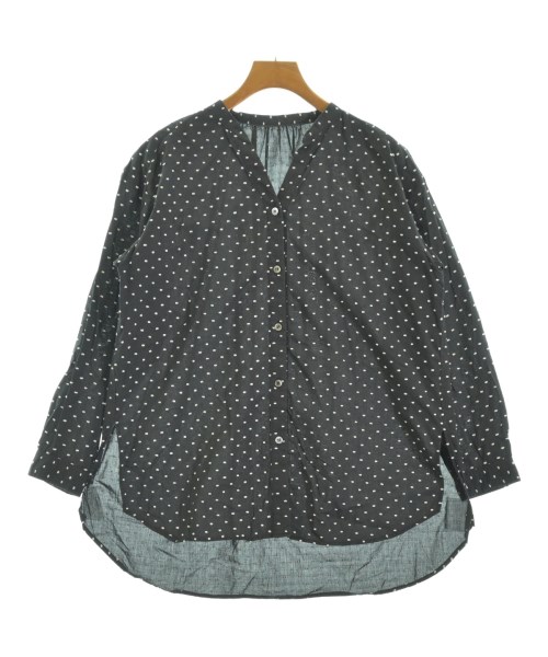 Le Melange(ルメランジェ)カジュアルシャツ 黒 サイズ:F/2200665376108