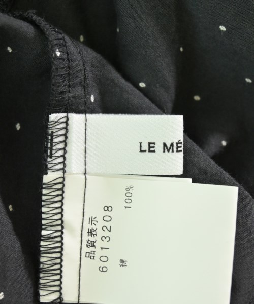 Le Melange（ルメランジェ）カジュアルシャツ 黒 サイズ:F レディース/2200665376108