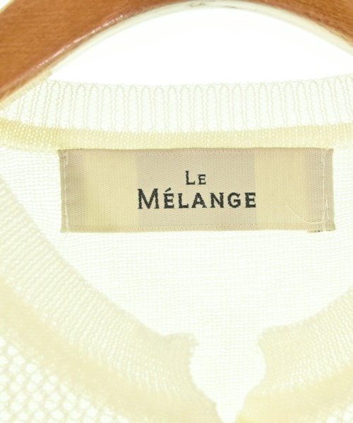 Le Melange（ルメランジェ）カーディガン 白 サイズ:F レディース/2200676973068