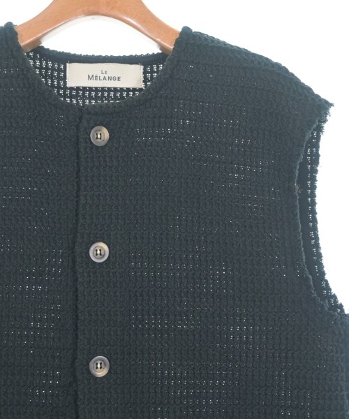 Le Melange（ルメランジェ）ベスト/ノースリーブ 黒 サイズ:F レディース/2200649640065