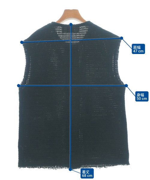 Le Melange（ルメランジェ）ベスト/ノースリーブ 黒 サイズ:F レディース/2200649640065