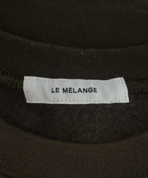 Le Melange（ルメランジェ）スウェット 茶 サイズ:F レディース/2200671322045