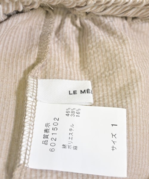 Le Melange（ルメランジェ）その他 ベージュ サイズ:1(S位) レディース/2200691080093