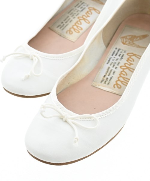 farfalle（ファルファーレ）バレエシューズ/オペラシューズ 白 サイズ:22.5cm レディース/2200526731534