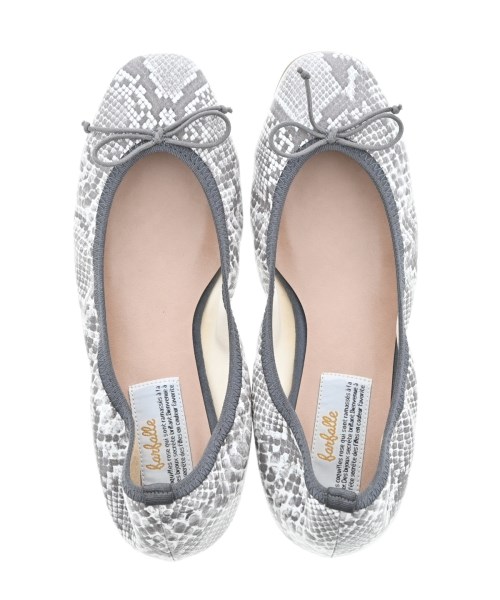 farfalle（ファルファーレ）バレエシューズ/オペラシューズ グレー サイズ:23.5cm レディース/2200639279039