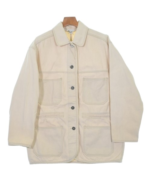 LAND'S END（ランズエンド）カバーオール 白 サイズ:M メンズ/2200627733031