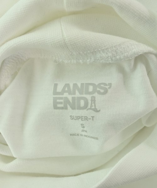 LAND'S END（ランズエンド）Tシャツ・カットソー 白 サイズ:S メンズ/2200639155050