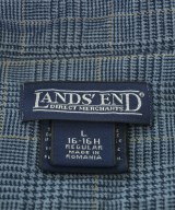 LAND'S END（ランズエンド）カジュアルシャツ 青 サイズ:L メンズ/2200640563066